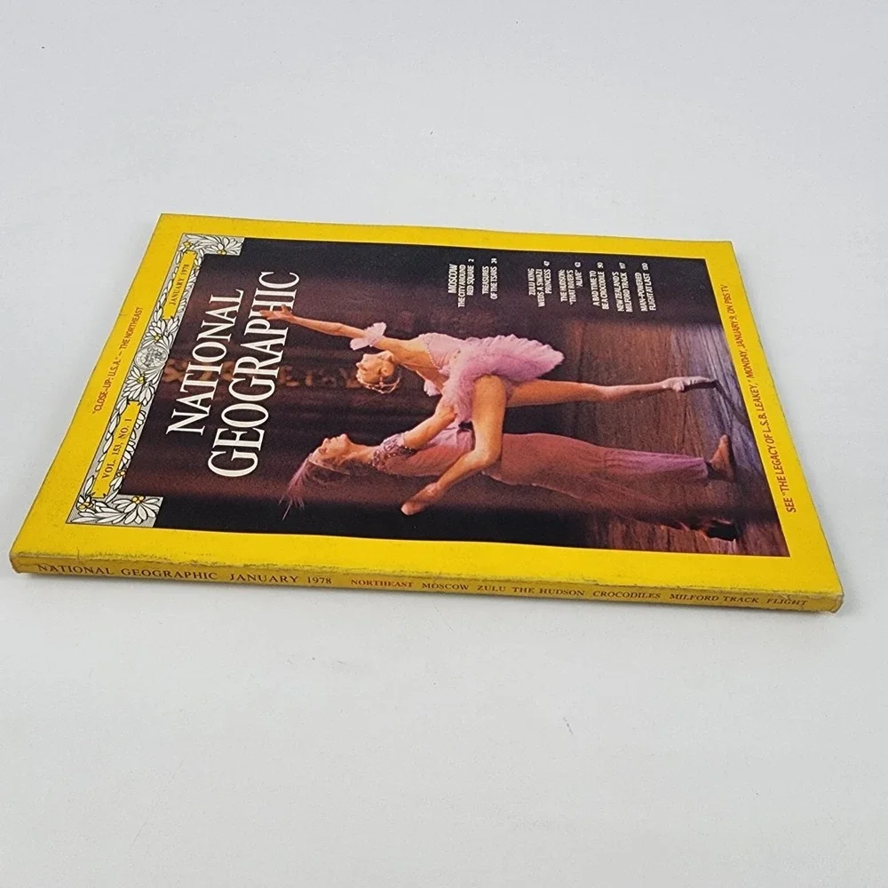 National Geographic Magazine January 1978‎ No Insert